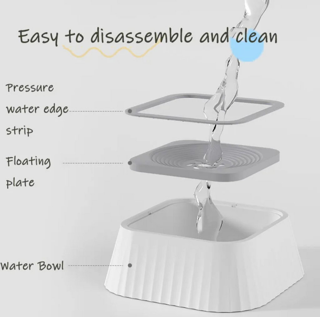 Bol d'eau flottant