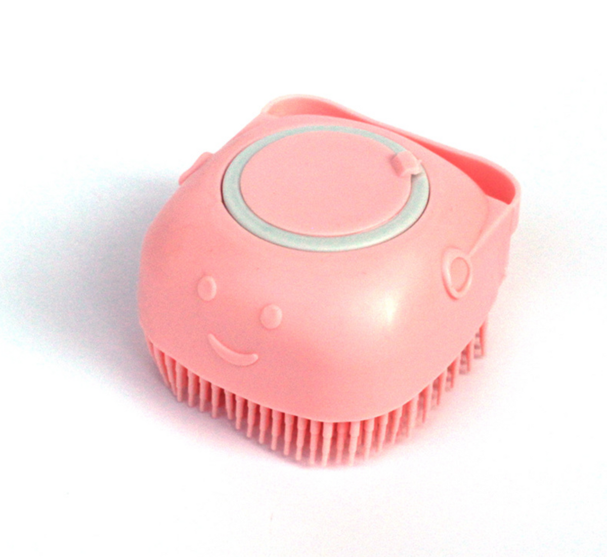 Brosse de bain massage en silicone pour chien
