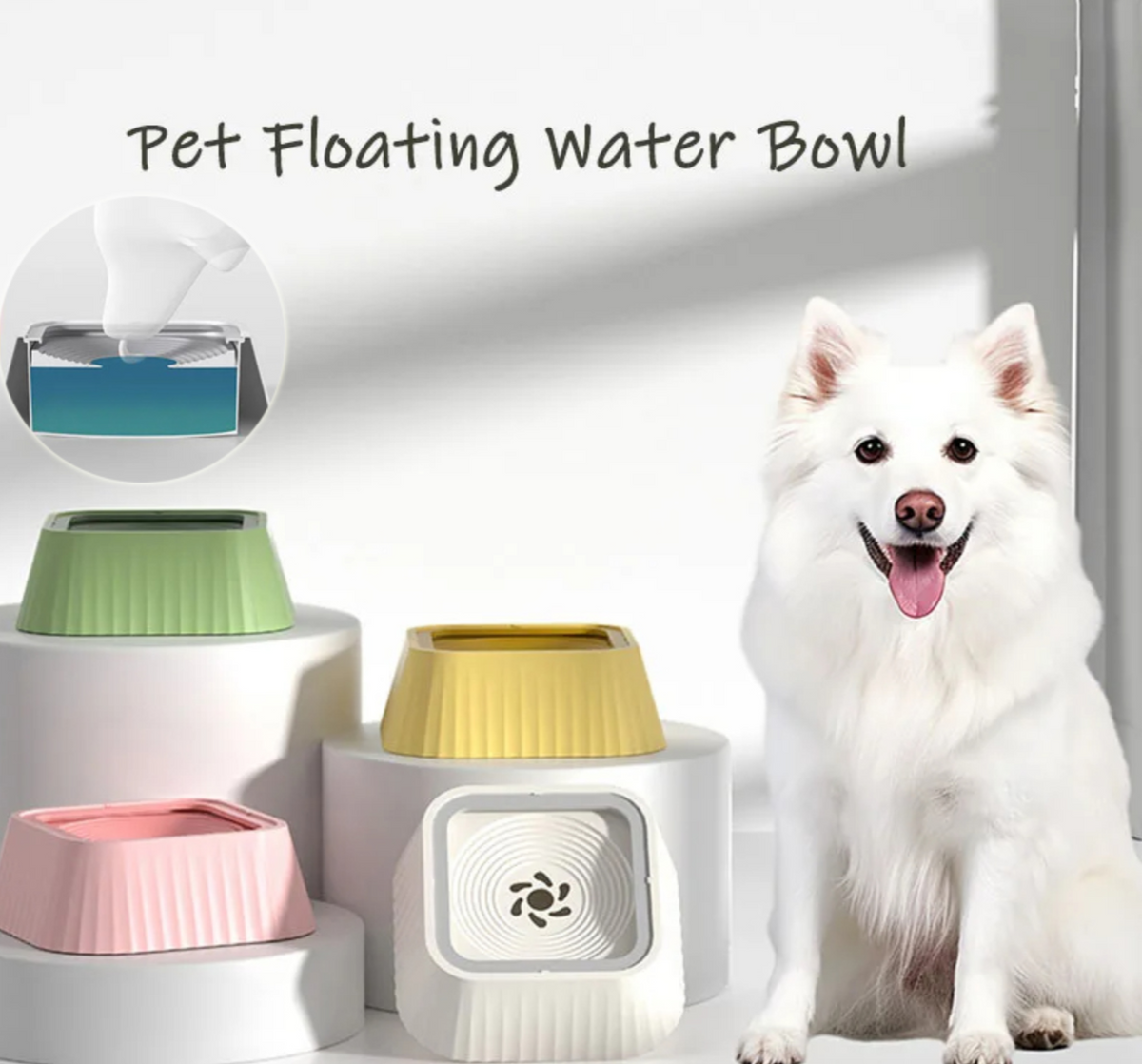 Bol d'eau flottant