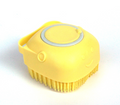 Brosse de bain massage en silicone pour chien